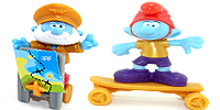 Smurf Figuren Gold