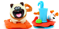 Pets 2 Film -  Figuren aus dem Kinder Überraschungsei von Ferrero