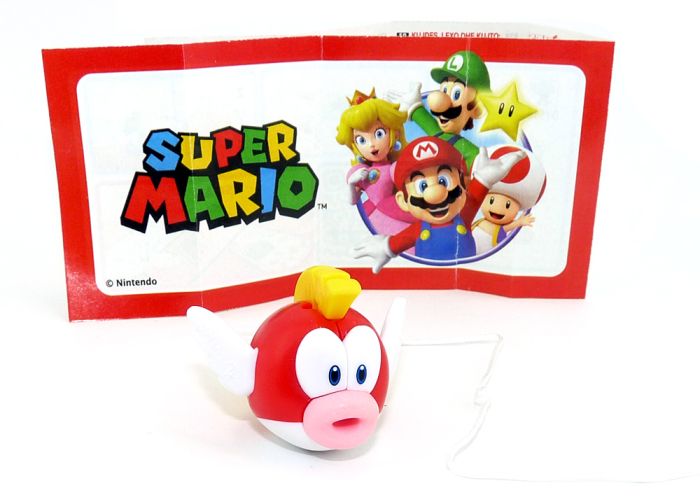 Cheep Fisch in rot aus der Serie Super Mario 2025 [Kennung VQ402]