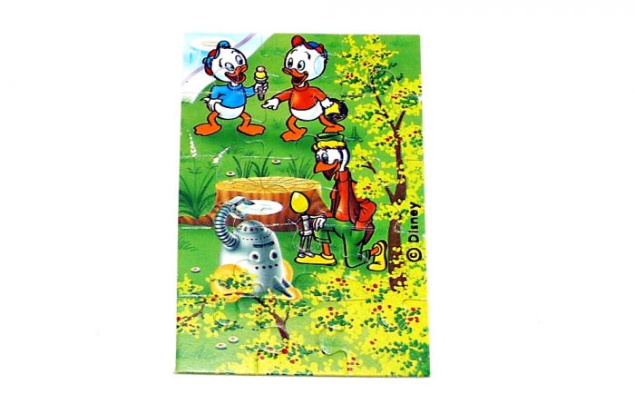 Puzzleecke aus der Serie "Donalds Familie" unten rechts (15 Teile Puzzle)