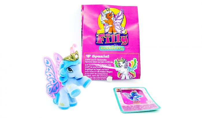 Filly Unicorn Butterfly"Saz" mit BPZ und Karte