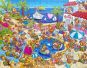 Maxi Ei Puzzle der Top Ten Teddies im Ferienhotel mit Anleitung (150 TeilePuzzle) 