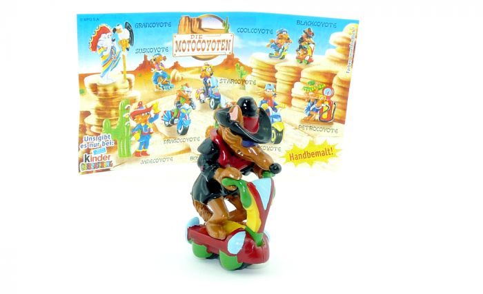 Blackcoyote mit Beipackzettel (Motocoyoten)