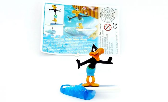 Duffy Duck mit deutschen Beipackzettel (Bugs Bunnys)