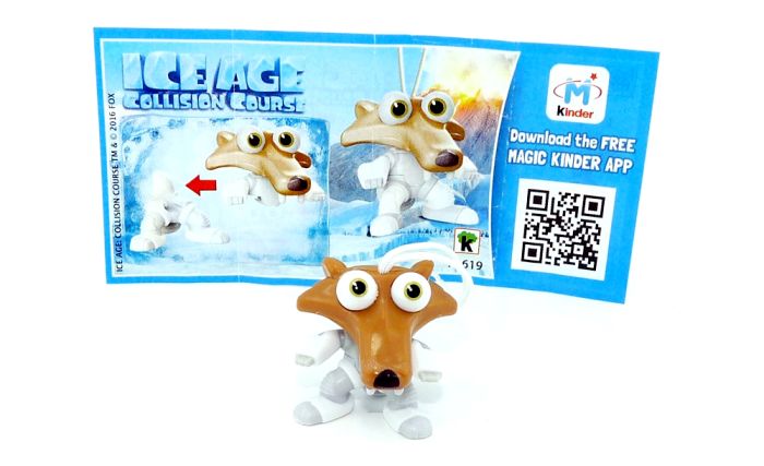 Scrat im Raumanzug von Ice Age 5 - Kollision voraus mit BPZ