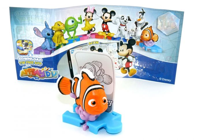 100 Jahre Wald Disney Figur NEMO + Beipackzettel. Kennung VT331 (100 Years of Wonder)