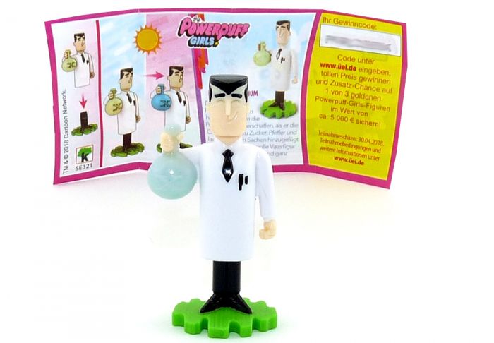 Professor Utonium mit Beipackzettel, SE321 (Powerpuff Girls)