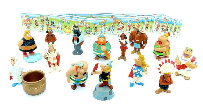 Überraschungsei Figuren Asterix in Amerika Auswahl mit BPZ UeEi Ferrero 