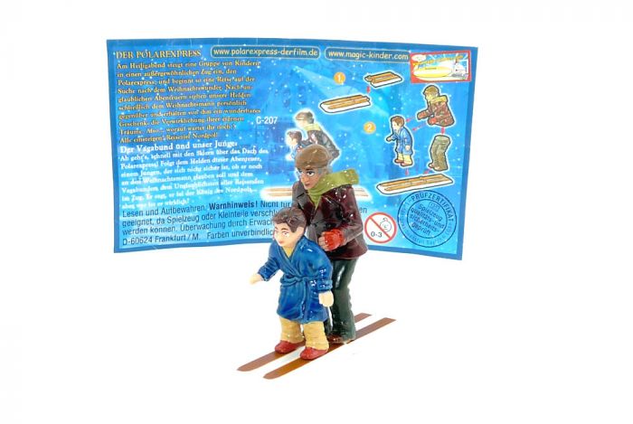 Der Vagabund und unser Junge mit Beipackzettel (Polarexpress)