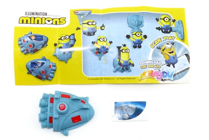 Gru Ship mit Beipackzettel VT414 (Minions 2023)