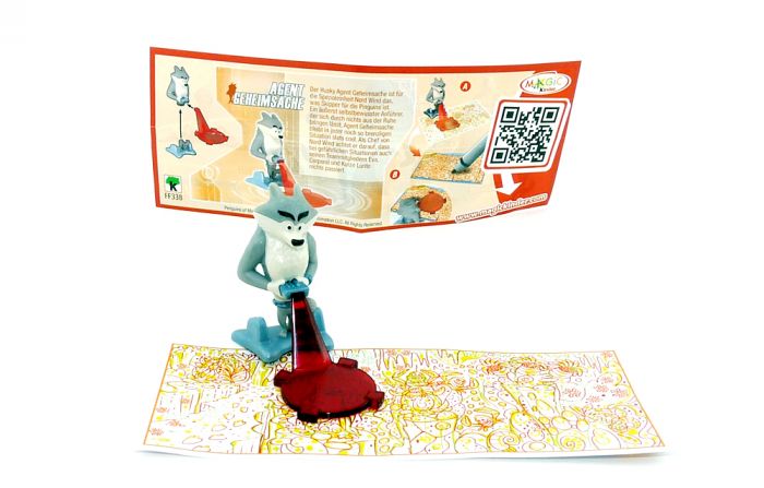 Agent Geheimsache mit BPZ von den Pinguins Madagascar