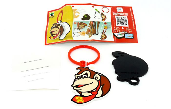 Super Mario, Donkey Kong Anhänger DV588 mit Beipackzettel