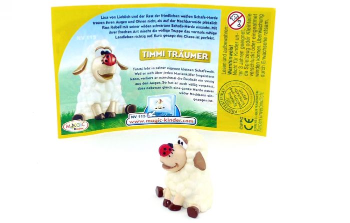 Timmi Träumer mit deutschen Beipackzettel (Gute Schafe wilde Schafe)