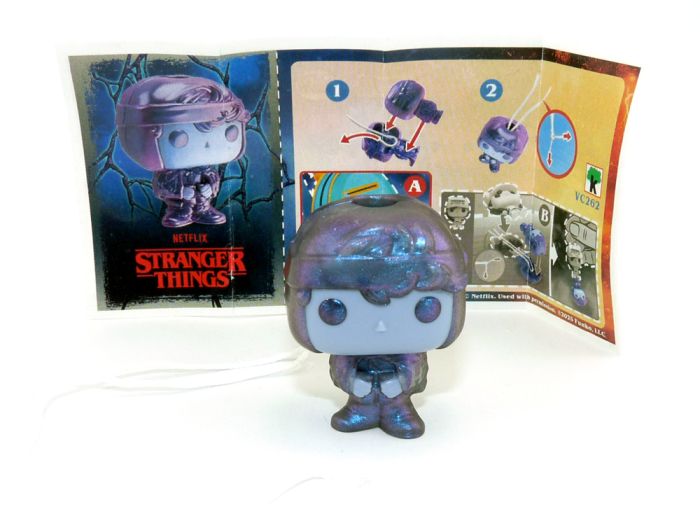 Dustin aus der Serie Stranger Things mit Zettel und Bändchen (Upside Down - Kennung VC262) 