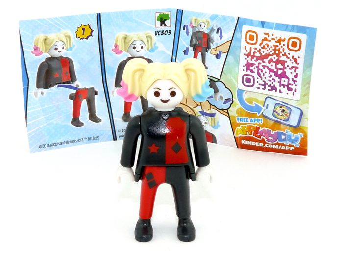 Harley Quinn von den DC Playmobile 2025 mit Beipackzettel [Kennung VC303]