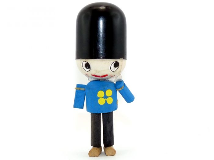 Fritz aus der Serie Holz Stoff Filz Figuren D von 1981/82