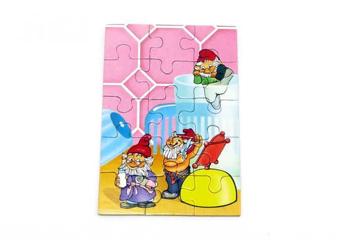 Puzzleecke oben rechts von den Badezimmerzwergen