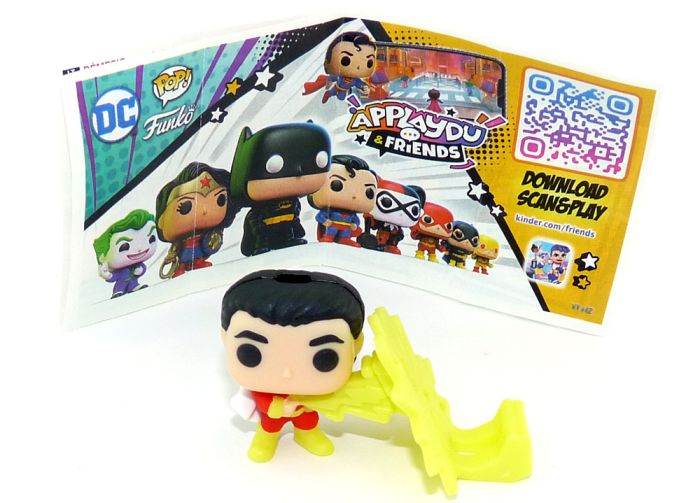 Funko DC Heroes Shazam als Handyhalter mit Beipackzettel Kennung VT282