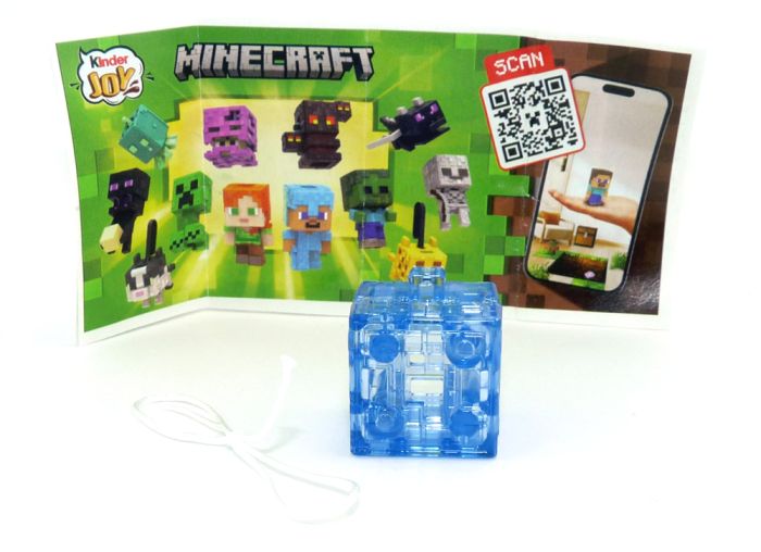 Ice Block aus der Kinder Joy Minecraft Serie 2026  komplett [Kennung VC335a]