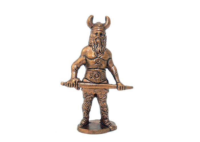 Wikinger, Kupfer ohne Kennung  40mm (Metallfiguren)