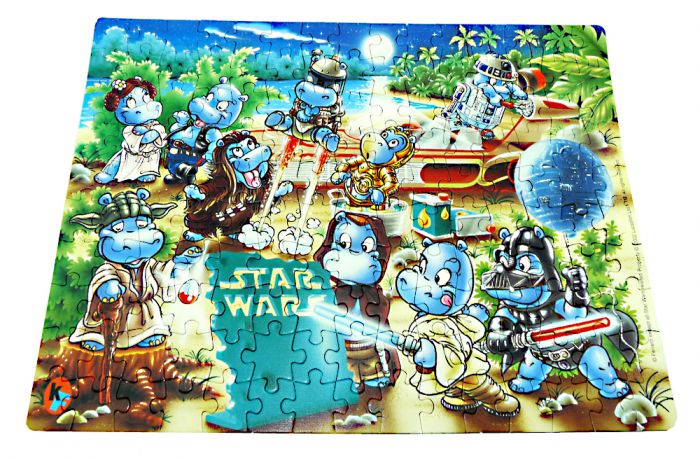 Maxi Ei Puzzle Star Wars Hipperium mit Anleitung (150 Teile Puzzle)