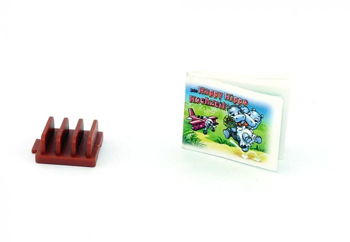 Happy Hippo Hochzeit. Comic mit Comicständer (Comic Büchlein)