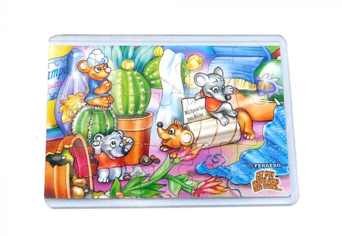 Ist die Katze aus dem Haus (Puzzle 1) mit Beipackzettel