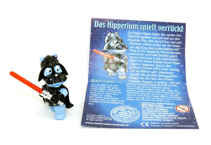 Dark Laser (Vader) aus der Serie Hipperium mit Beipackzettel [Star Wars]