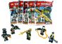 LEGO Ninjago 5er Set mit Schurken Figuren Nya, Sawyer, Talon, Jet Jack und Böser Eisen Baron mit Waffen … 
