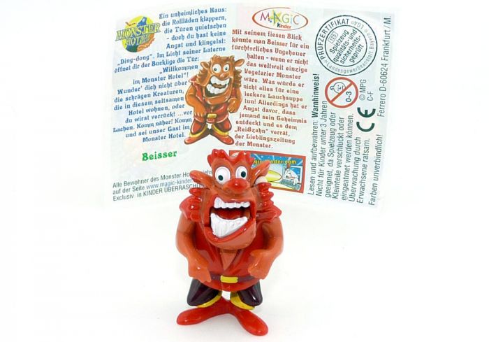 Beisser mit deutschen Beipackzettel (Monster Hotel)