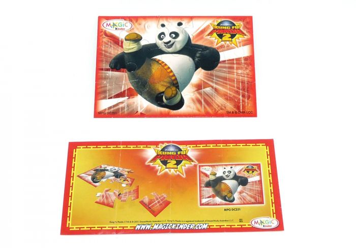 PUZZLE 2 mit deutschen Beipackzettel (Kung Fu Panda 2)