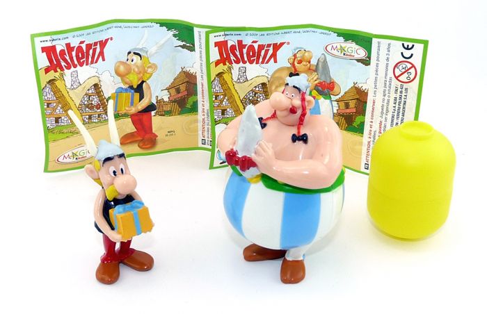 Asterix und Obelix aus dem MiniMaxi Ei (Asterix Geburtstag) selten