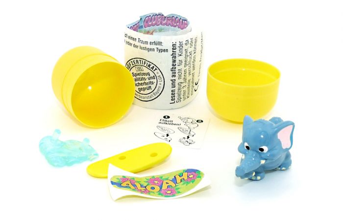 Sammy Speed noch im Ei. Mit Aufkleber, BPZ, BAL (Funny Fannten im Cluburlaub)