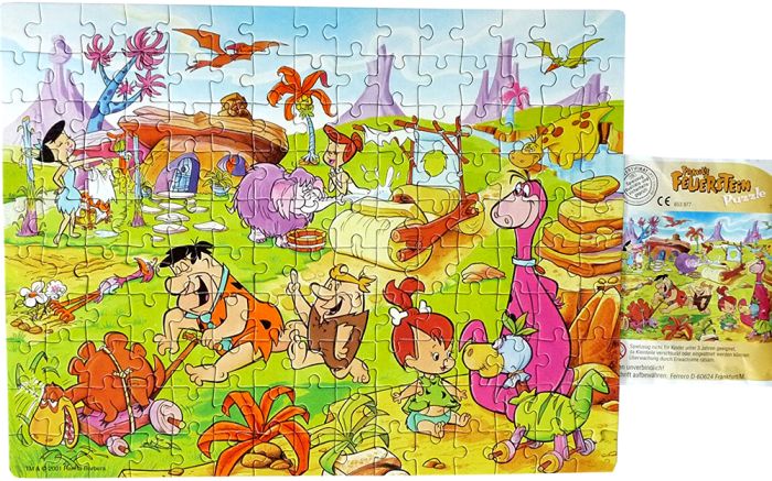Maxi Ei Puzzle von Feuerstein mit Beipackzettel, 150 Teile
