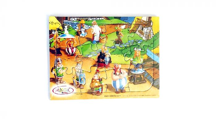 Schönes massives Werbepuzzle Asterix aus Ungarn (von 2005)