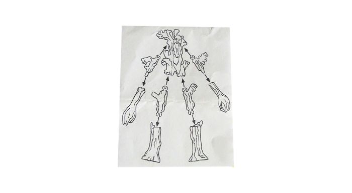 Baumbart Herr der Ringe 2 (Bauanleitung)