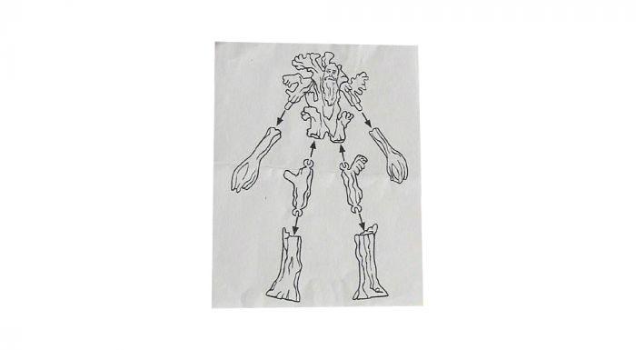 Baumbart Herr der Ringe 3 (Bauanleitung)