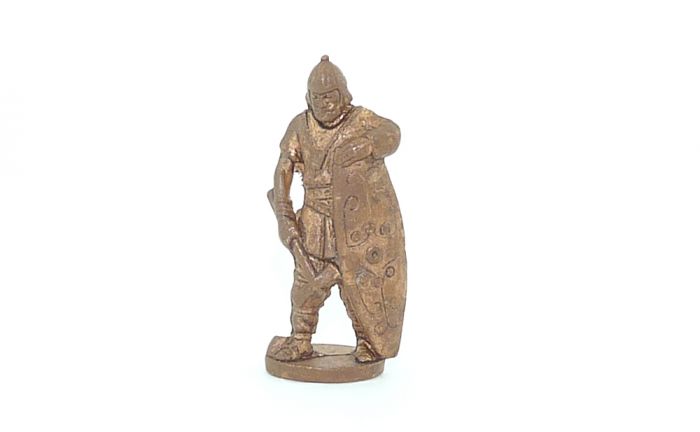 Fränkischer Krieger, Kupfer mit der Kennung 9D (Metallfiguren)