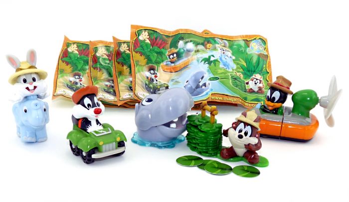 Baby Looney Tunes Figuren Set aus Italien von 2010 komplett