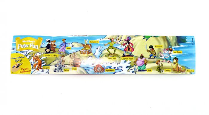 Serien Beipackzettel von Peter Pan Firma Rübezahl und Koch