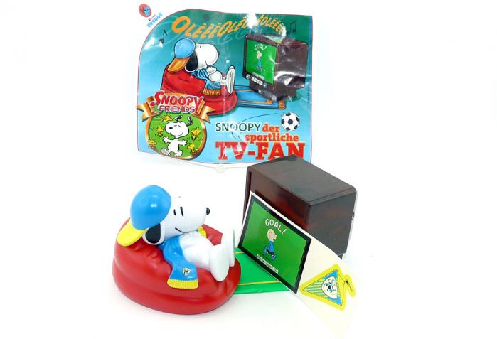 SNOOPY der sportliche TV-FAN