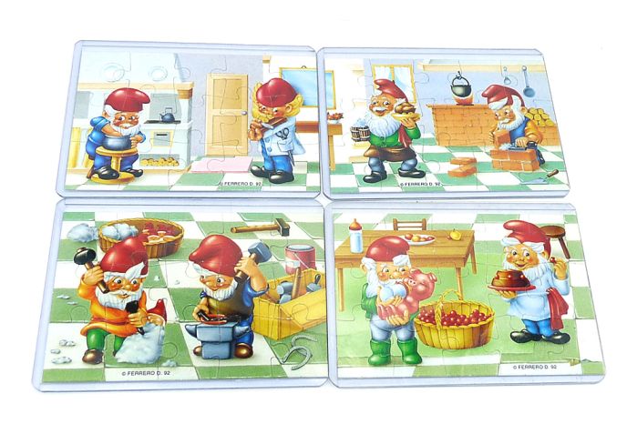 Europa Superpuzzle von Zunft der Zwerge mit Beipackzetteln (60 Puzzleteile)