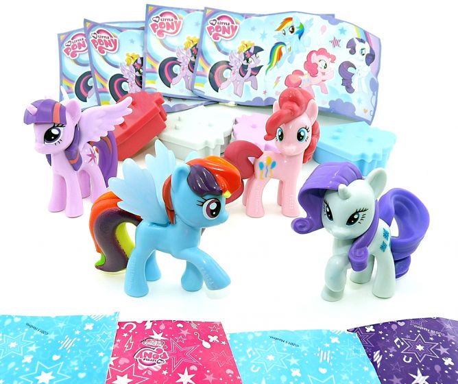 Satz My Little Pony aus dem Maxi Ei, 4 Ponys (My little Pony)