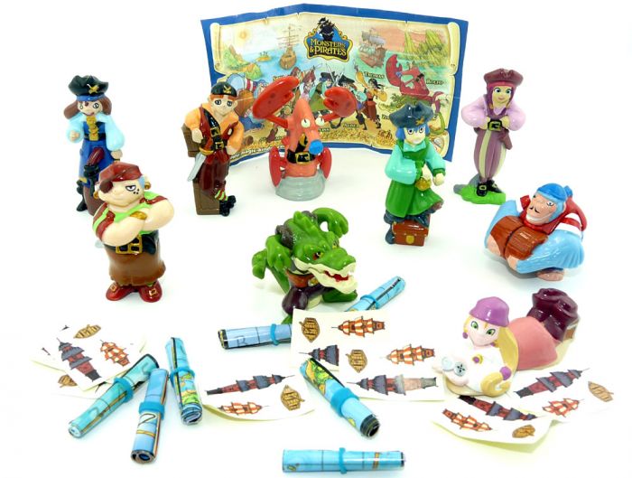 Monsters und Piraten "Pirates of the Caribbean" mit 1 Beipackzettel