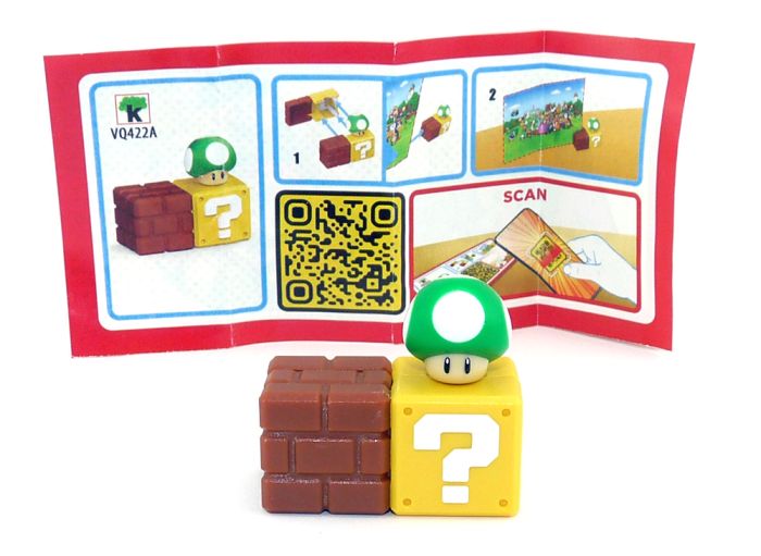 Fotohalter von Toad in grün aus der Serie Super Mario 2025 [Kennung VQ422]