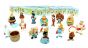 Alle 14 Figuren von Asterix in Amerika und alle 4 Beipackzettel