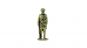Gemeiner Soldat aus Messing. Höhe 35mm, KennungH46 (Metallfiguren)