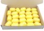 24 gelbe Überraschungsei Kapseln zweiteilig (Ü-Eier Kapsel von Ferrero)