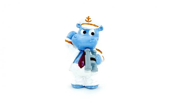 Kaptain Happy Hippo vom Traumschiff