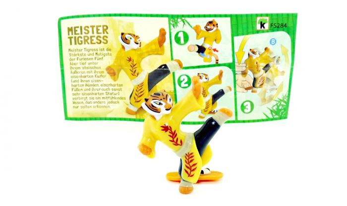 MEISTER TIGRESS mit deutschen Beipackzettel FS281, Kung Fu Panda